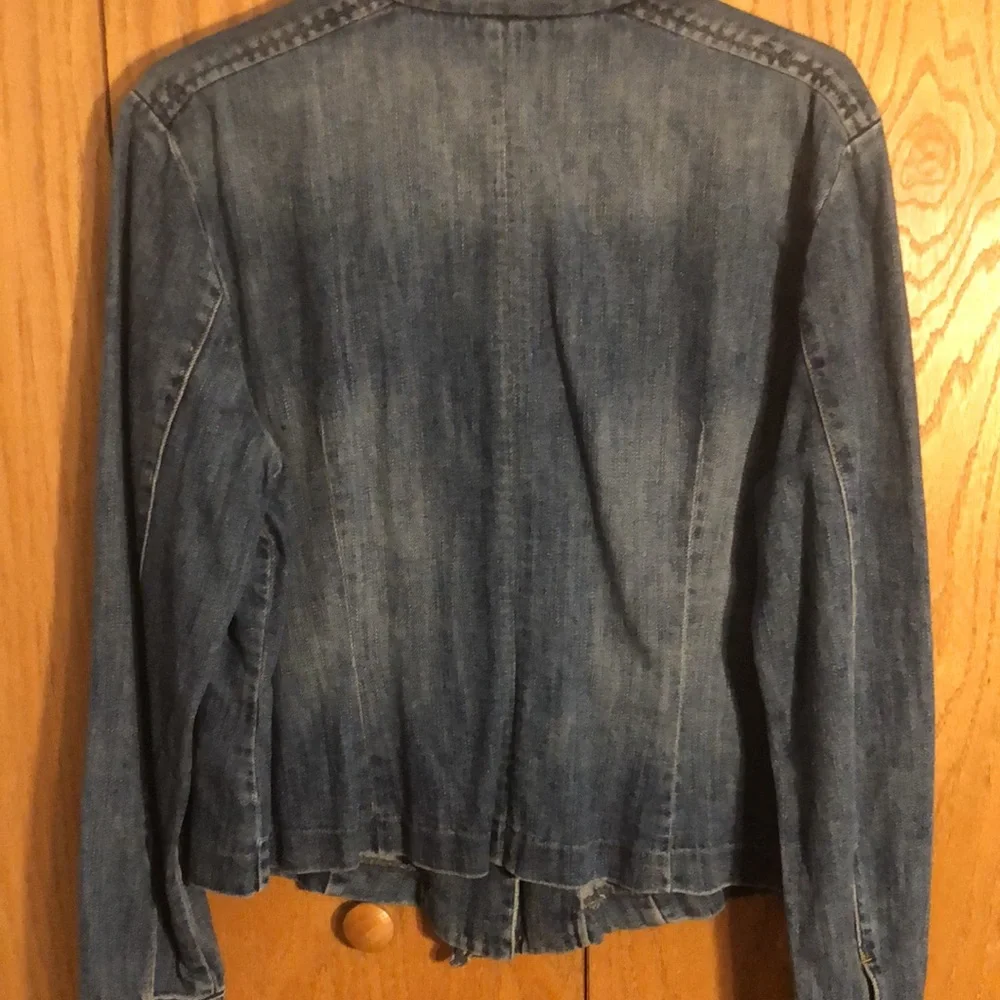 New York Company & Co. Jean Jacket XL - Picture 6 of 6